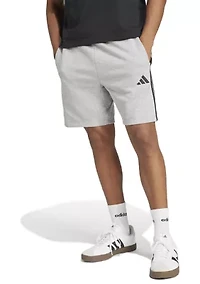Big & Tall 3 Stripe French Terry Shorts