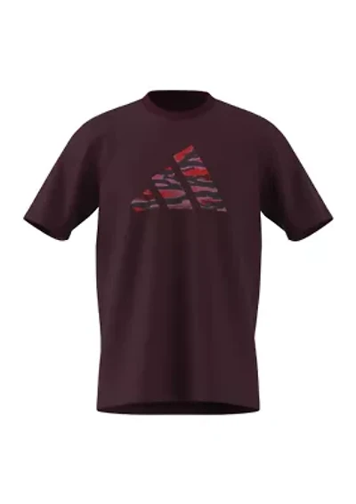 Big & Tall Camo Logo Graphic T-Shirt