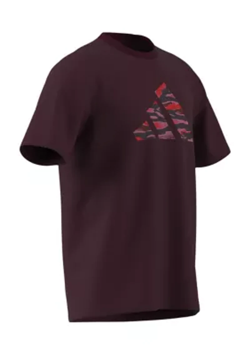 Big & Tall Camo Logo Graphic T-Shirt