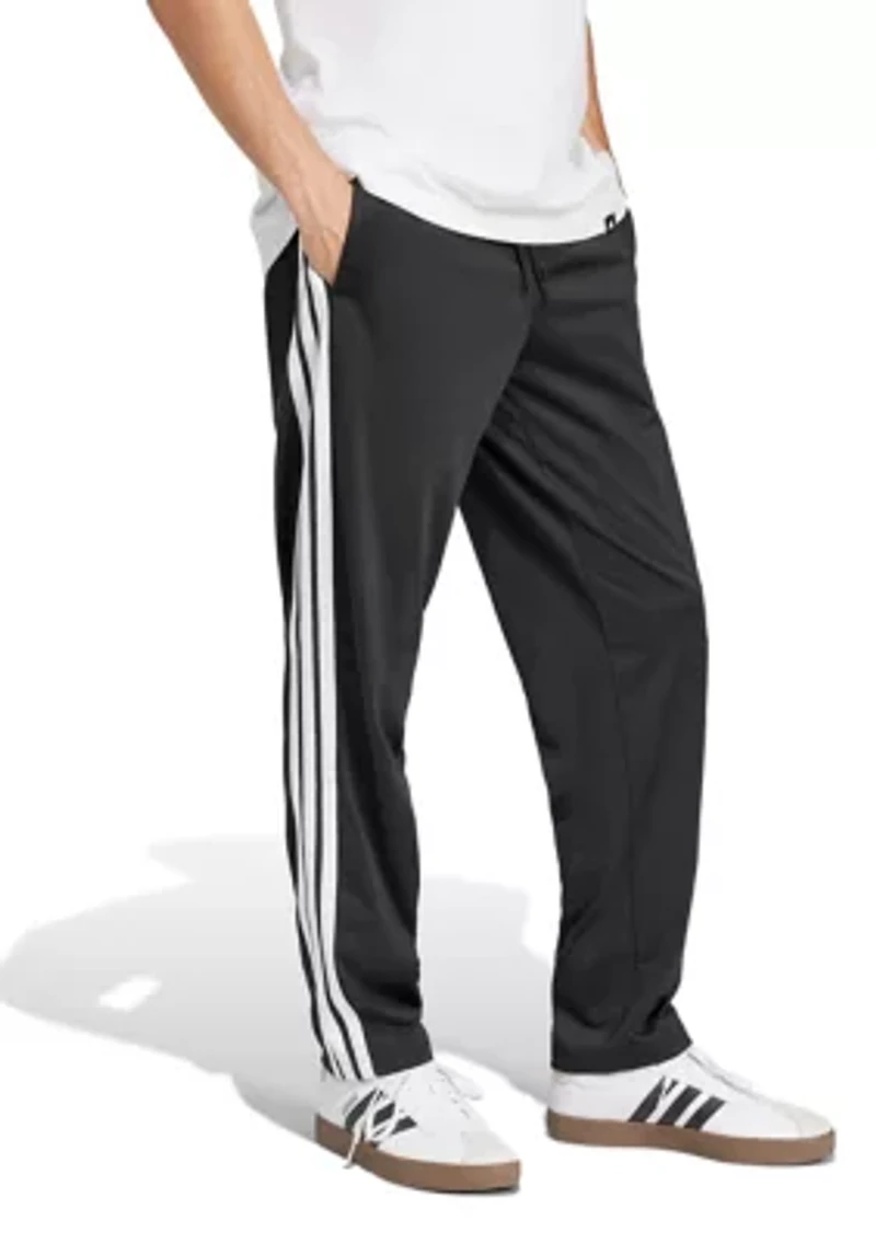 3-Stripes Tricot Regular-Fit Open Hem Track Pants