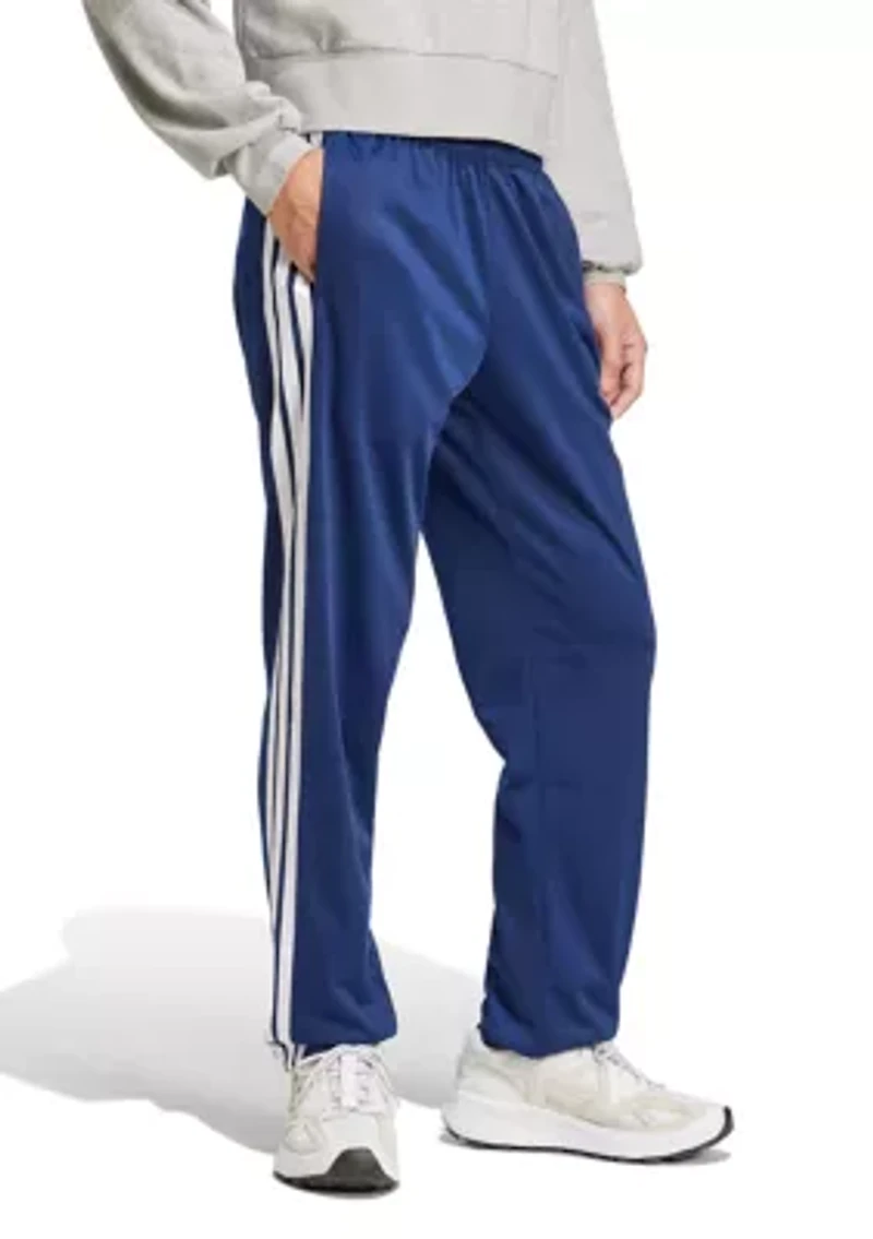 3-Stripes Tricot Regular-Fit Open Hem Track Pants