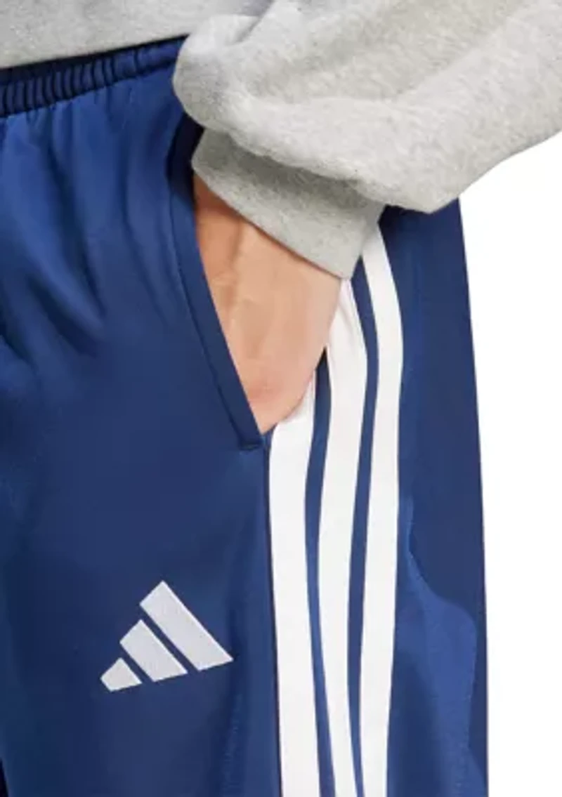 3-Stripes Tricot Regular-Fit Open Hem Track Pants