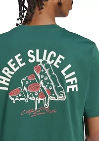 Big & Tall Pizza Graphic T-Shirt