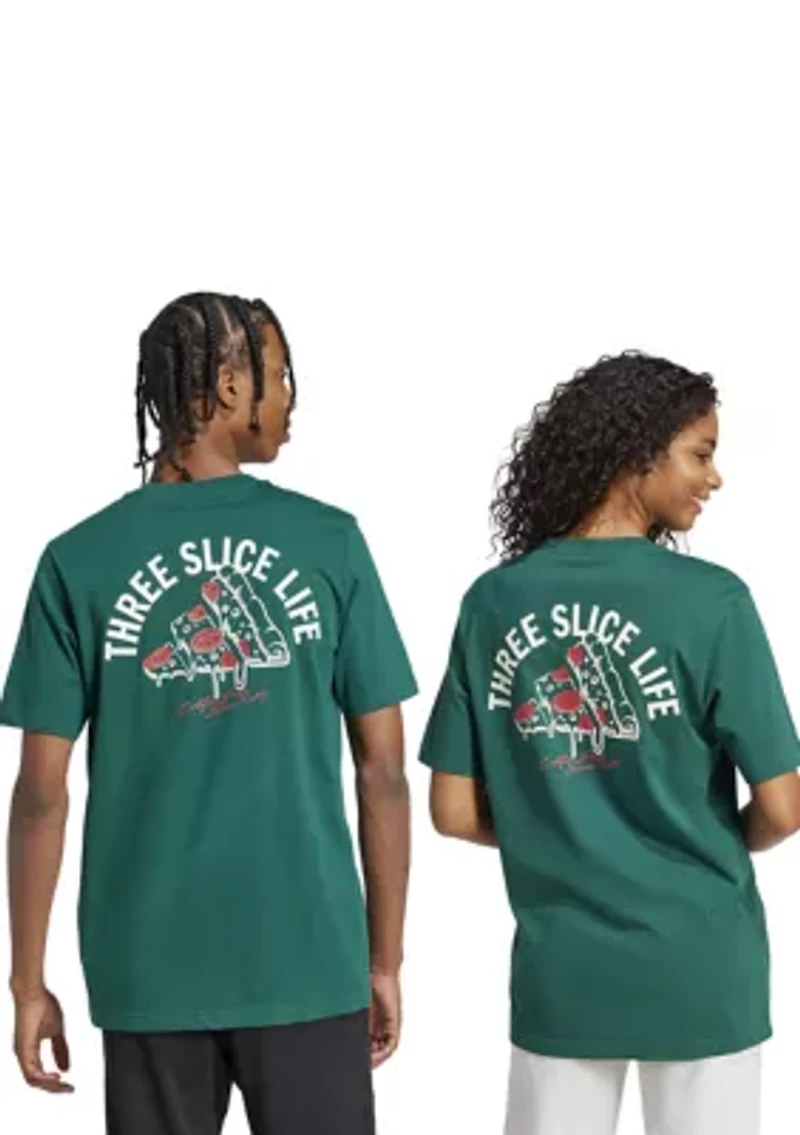Big & Tall Pizza Graphic T-Shirt