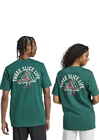 Big & Tall Pizza Graphic T-Shirt