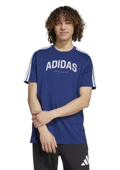 Codes Collegiate Linear Graphic T-Shirt