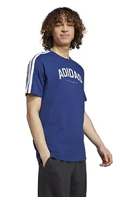 Codes Collegiate Linear Graphic T-Shirt
