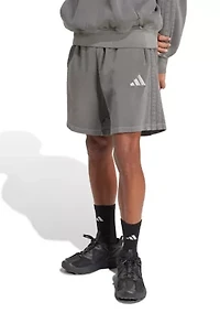 All-Season French Terry Washed 8 Inch Shorts