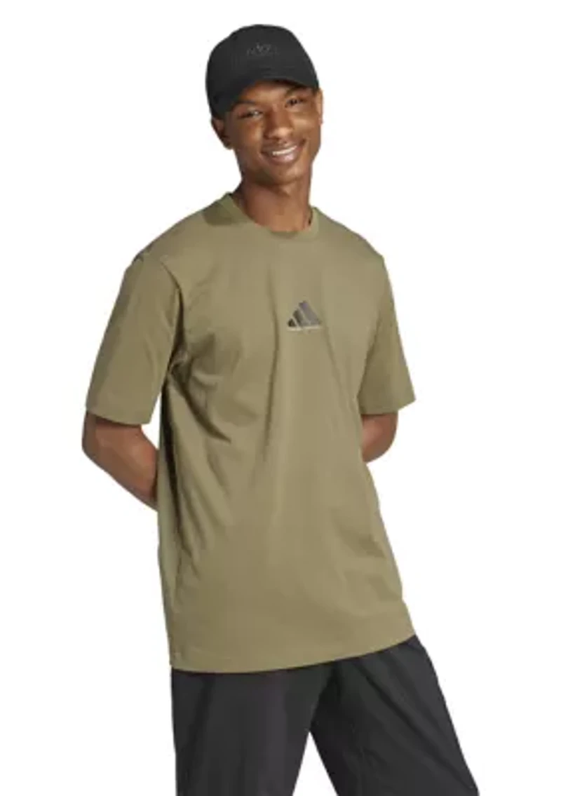 Big & Tall Photo Court Graphic T-Shirt