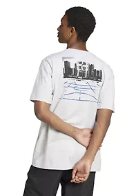 Big & Tall Photo Court Graphic T-Shirt