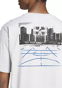 Big & Tall Photo Court Graphic T-Shirt