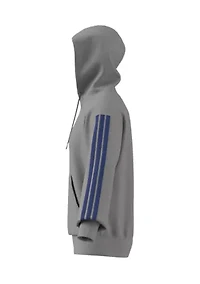 3 Stripe Fleece Hoodie