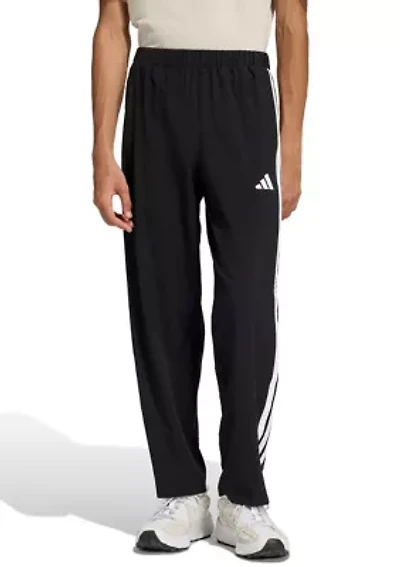 Men's 3 Stripes Regular Fit Snap Woven Track Pant
