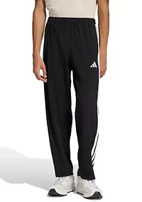 Men's 3 Stripes Regular Fit Snap Woven Track Pant
