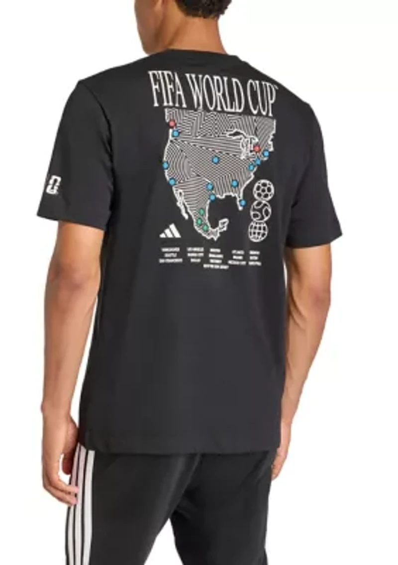 FIFA Map Graphic T-Shirt