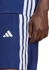Workout Essentials Base 3-Stripes Pique 9" Shorts