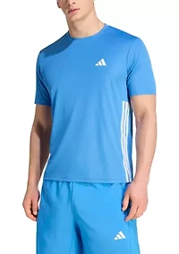 Men's Workout Essentials Base 3-Stripes T-Shirt