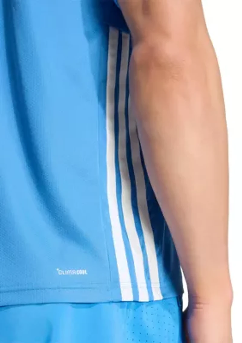 Men's Workout Essentials Base 3-Stripes T-Shirt