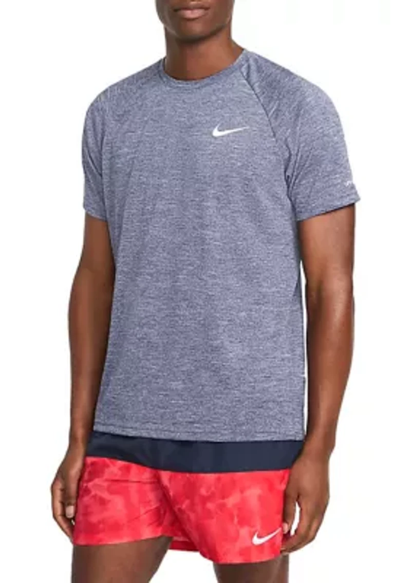 Heather Short Sleeve Hydroguard Swim T-Shirt