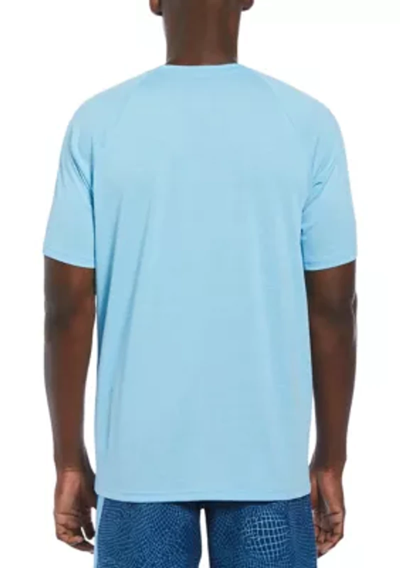 Heather Short Sleeve Hydroguard Swim T-Shirt