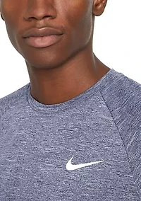 Heather Short Sleeve Hydroguard Swim T-Shirt