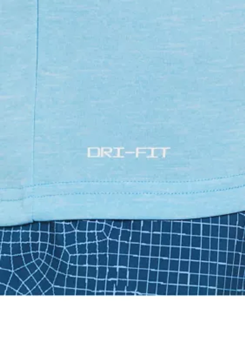 Heather Short Sleeve Hydroguard Swim T-Shirt