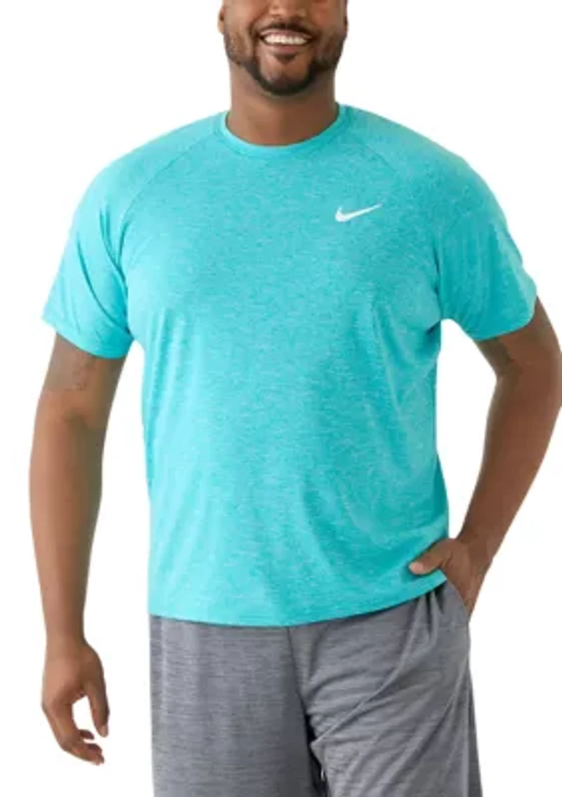 Big & Tall Short Sleeve Solid Hydro Heather T-Shirt