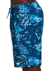 Digi Camo Lap 9" Volley Shorts
