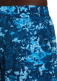 Digi Camo Lap 9" Volley Shorts