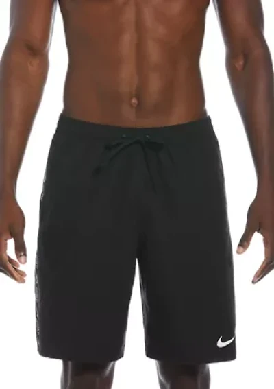 Logo Tape Lap 9" Volley Shorts