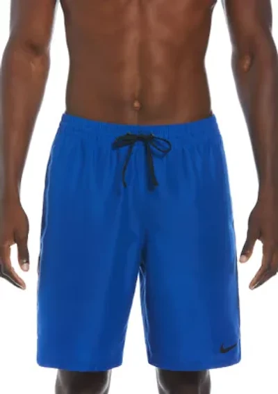 Logo Tape Lap 9" Volley Shorts