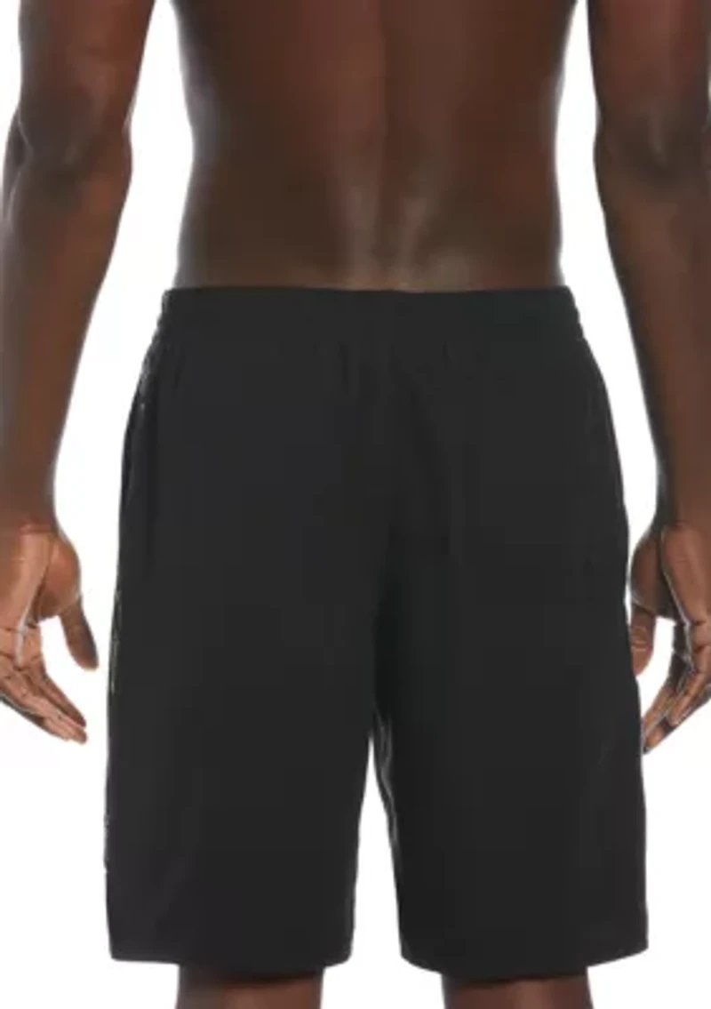 Logo Tape Lap 9" Volley Shorts