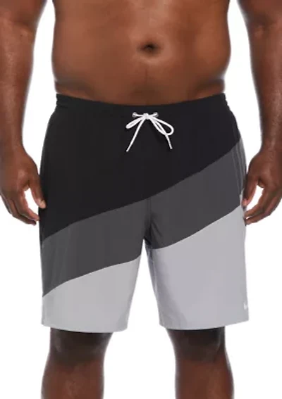 Big & Tall Color Surge 9" Volley Swim Shorts