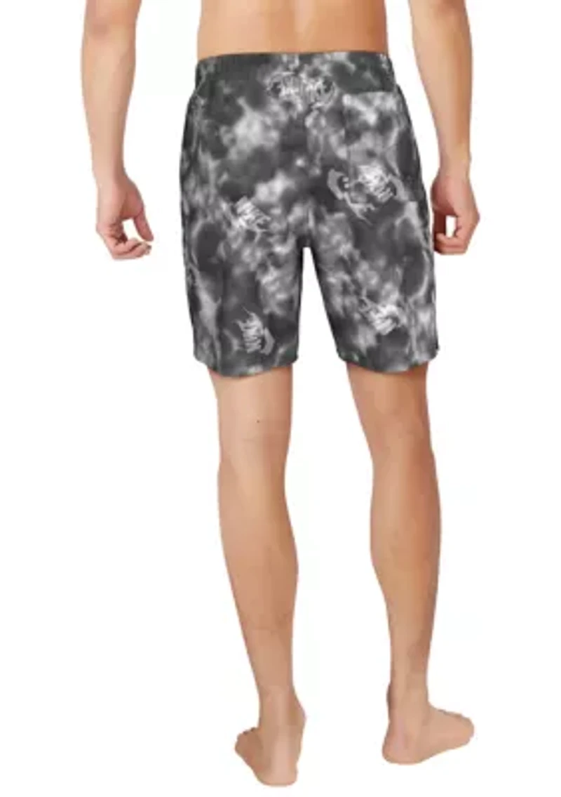 Water Tie Dye 7" Volley Shorts