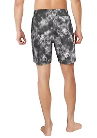 Water Tie Dye 7" Volley Shorts
