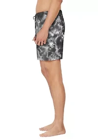 Water Tie Dye 7" Volley Shorts