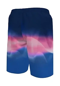 Big & Tall Aura Fade 9" Swim Shorts