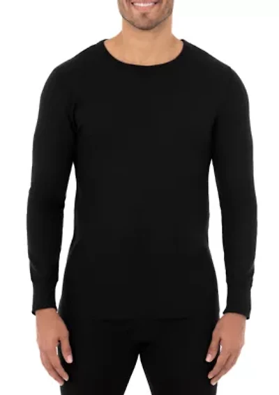Men's Thermal Waffle Crew Top