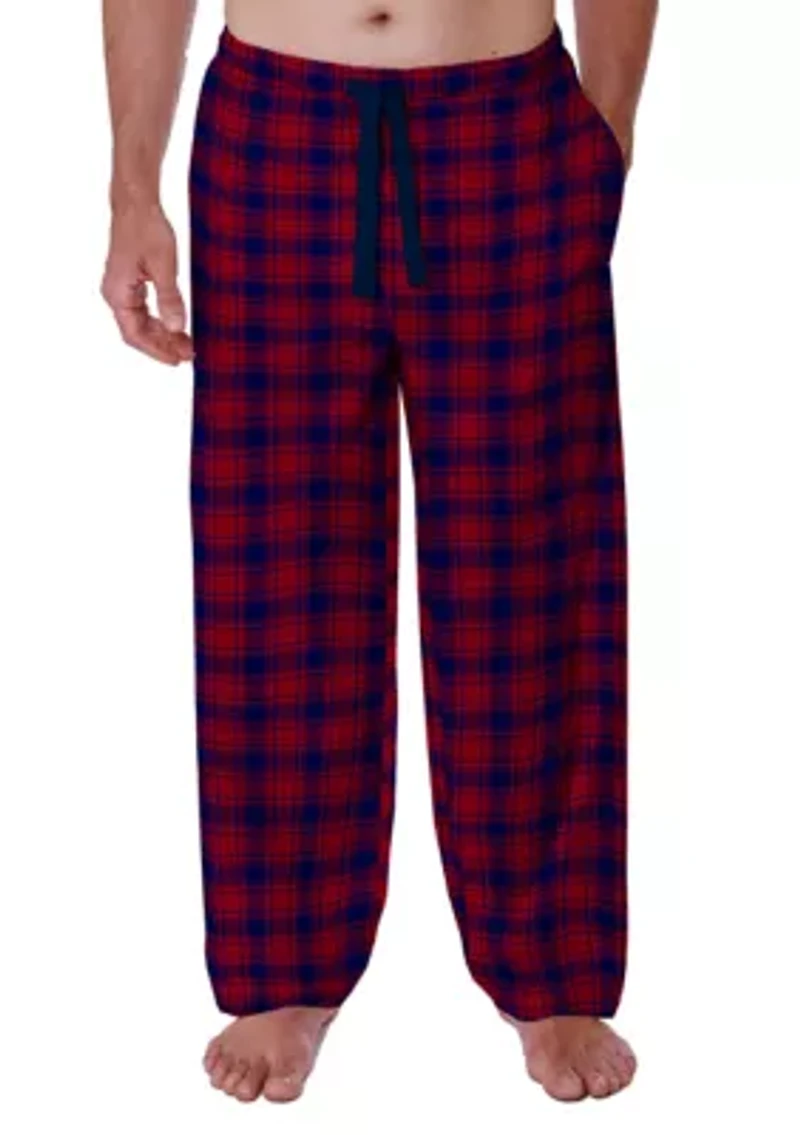 Big & Tall Silky Fleece Pajama Pants