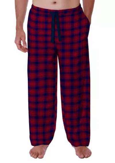 Big & Tall Silky Fleece Pajama Pants