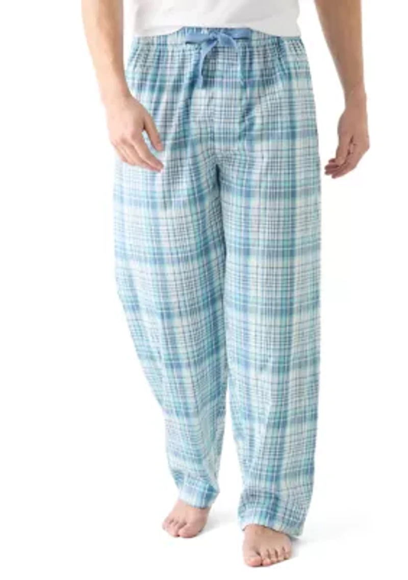Yarn Dye Plaid Woven Pajama Pants