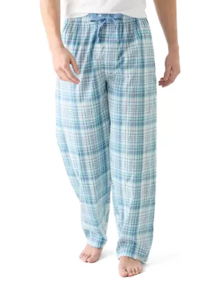 Yarn Dye Plaid Woven Pajama Pants