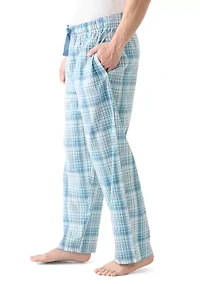 Yarn Dye Plaid Woven Pajama Pants
