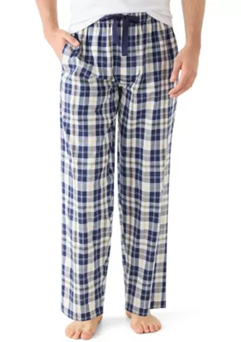 Men's Poplin Lounge Pants