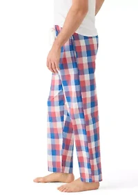 Men's Poplin Lounge Pants