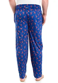 Big & Tall Printed Fleece Pants