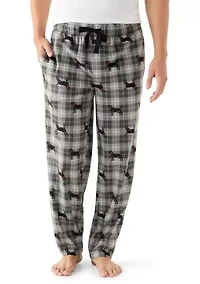 Sueded Fleece Pajama Pants