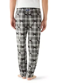 Sueded Fleece Pajama Pants