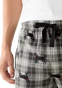 Sueded Fleece Pajama Pants