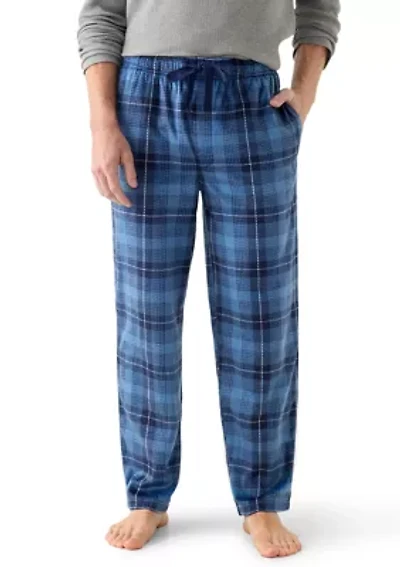Sueded Fleece Printed Sleep Pants